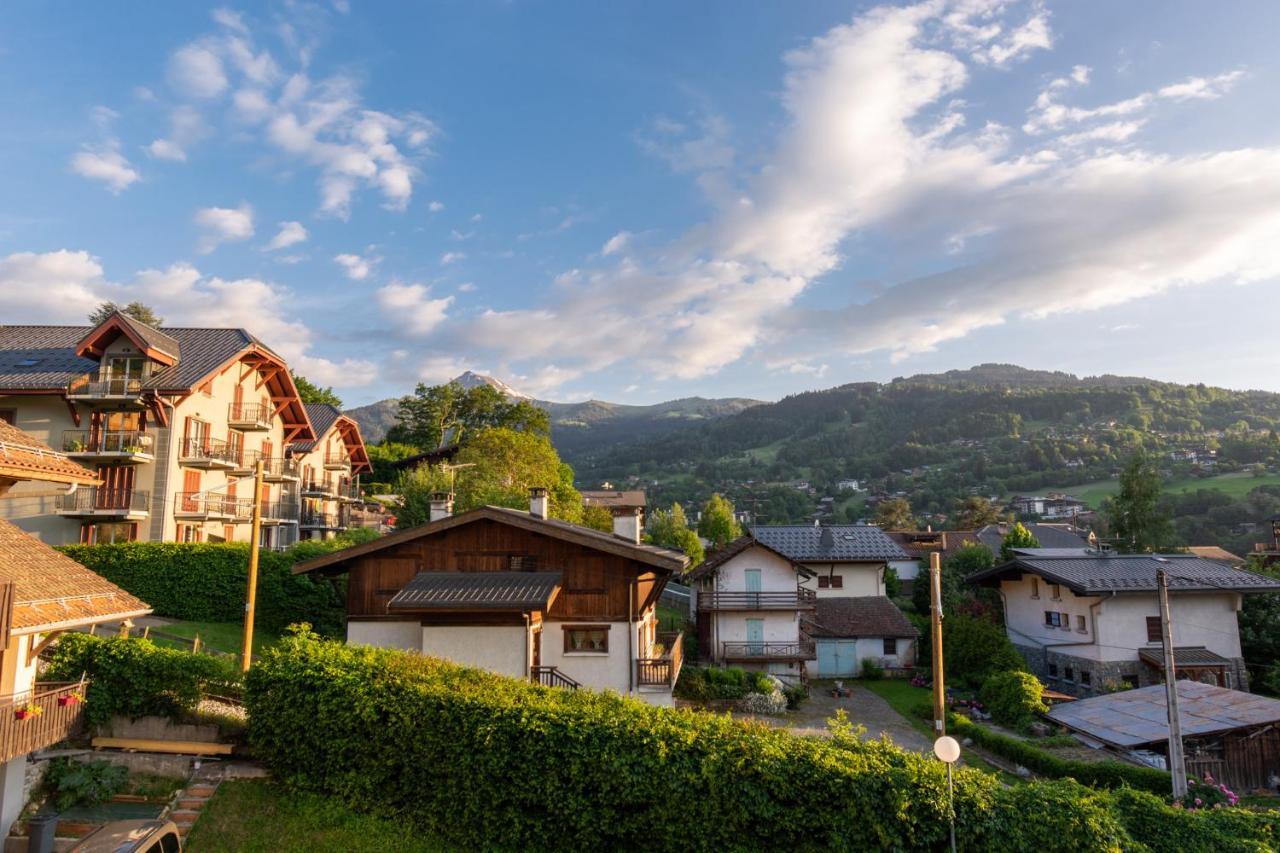 Appartements vue Mont-Joly à 2 pas Tramway Mont-Blanc - 1 et 2 pièces Saint-Gervais-les-Bains Esterno foto